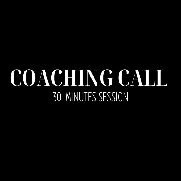 1-1 COACHING CALL (DM FOR AVAILABILITY)